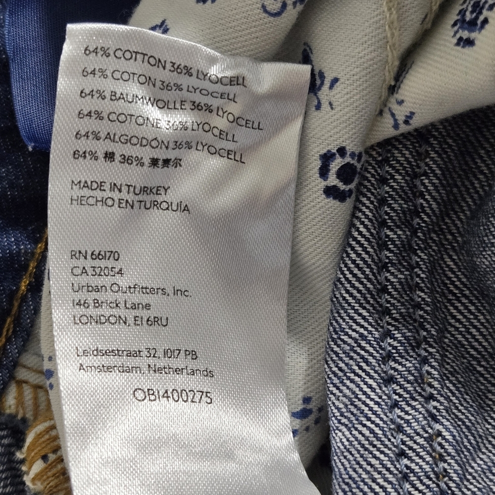 Anthropologie Pilcro The Breaker Relaxed Barrel Jeans Size 26 - Picture 16 of 16